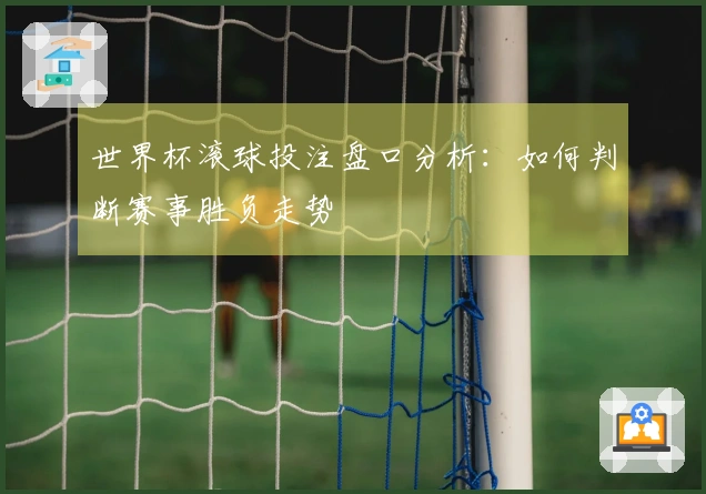 世界杯滚球投注盘口分析：如何判断赛事胜负走势